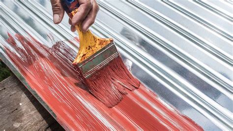 how to prepare galvanized sheet metal for painting|exterior paint for galvanized metal.